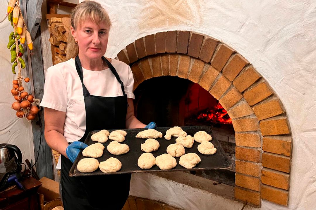 Булочки готовы к запеканию